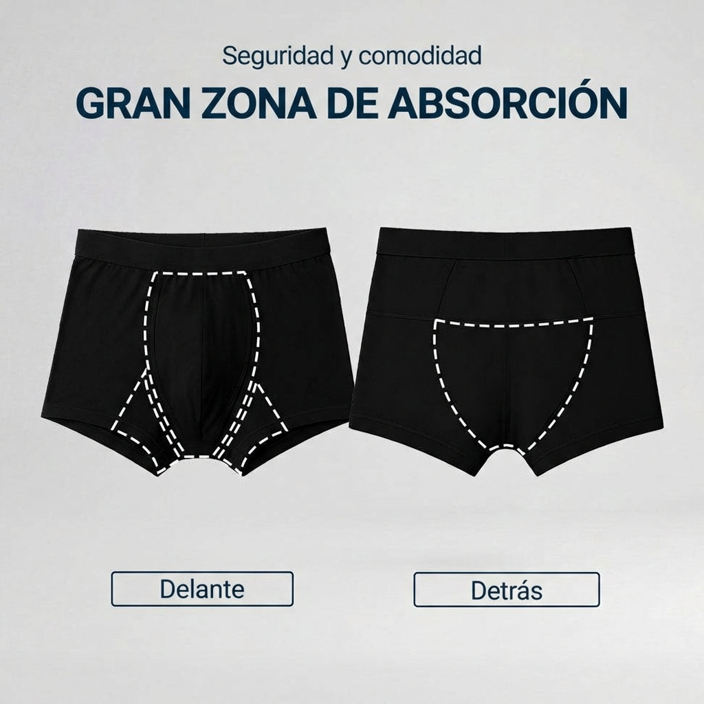 Boxers Ultra-Absorbentes para Incontinencia