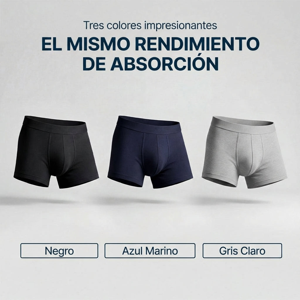 Boxers Ultra-Absorbentes para Incontinencia